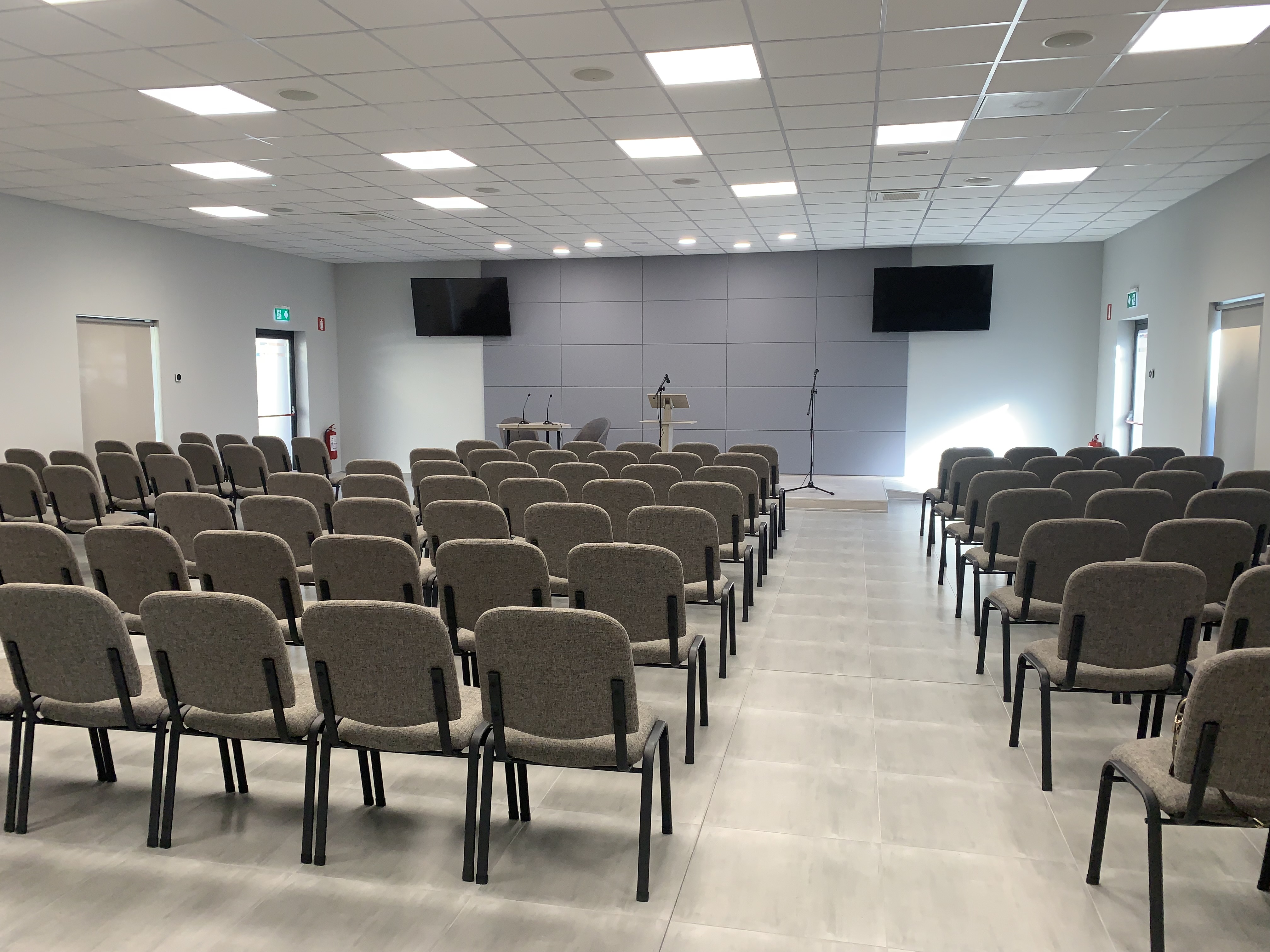 Newly built Kingdom Hall